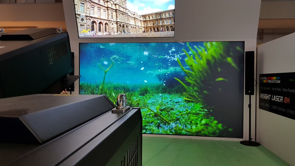 Pour diffusion immédiate ISE 2018 : Les technologies nouvelle génération de Delta aboutissent au lancement du premier projecteur au monde DLP&reg; 8K 25 000 lumens